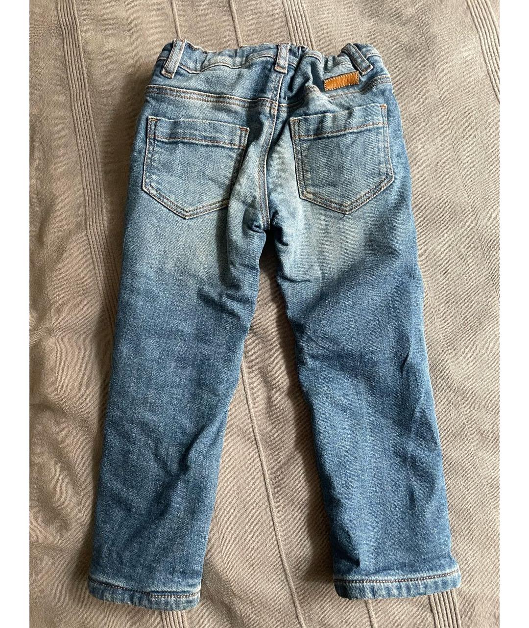 GUCCI Голубые деним детские джинсы, фото 2