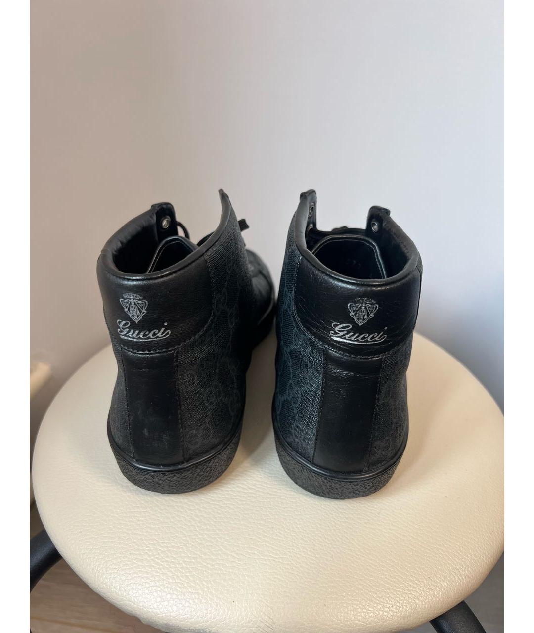 GUCCI Высокие кроссовки / кеды, фото 4
