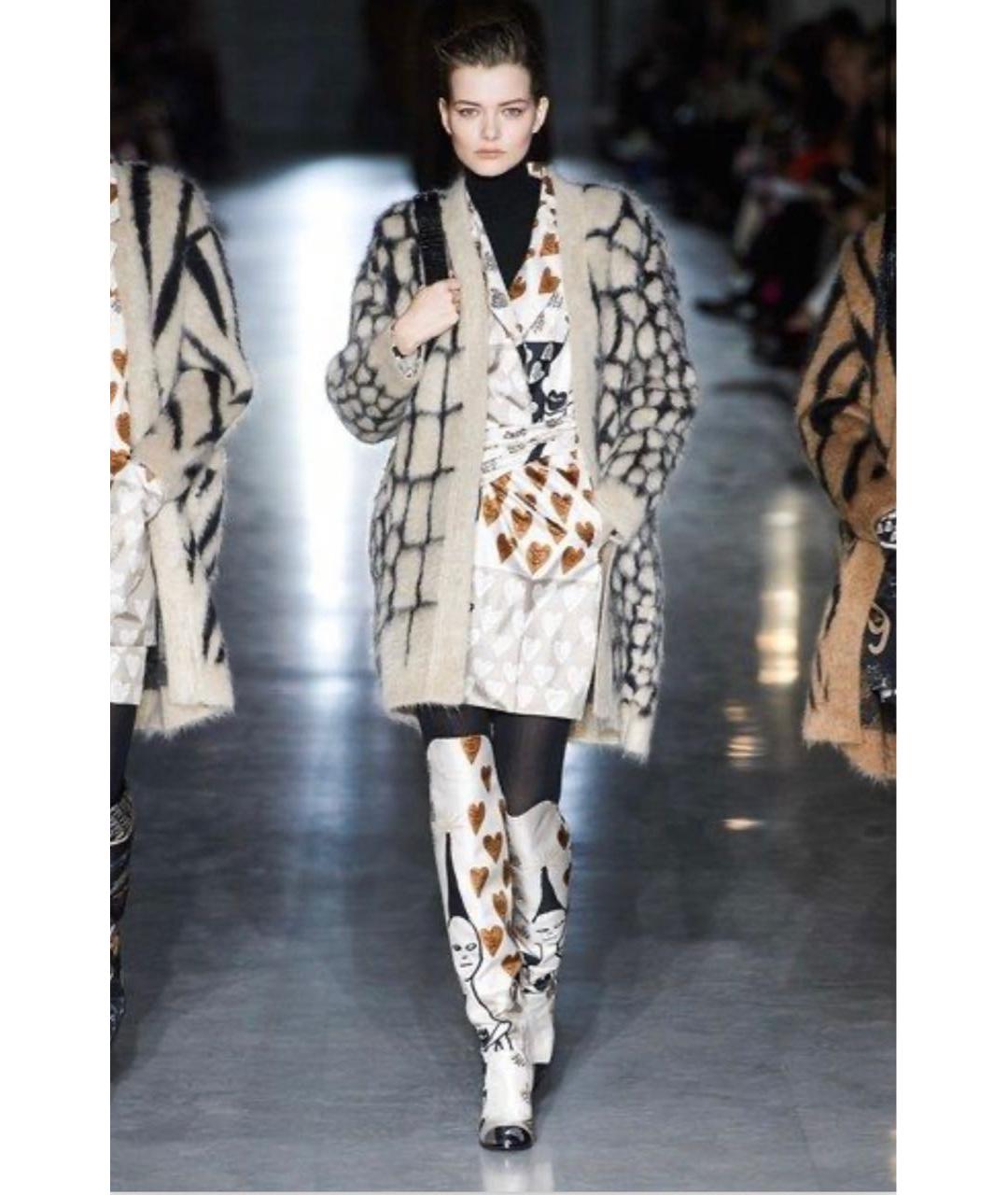 MAX MARA Бежевое шелковое коктейльное платье, фото 6