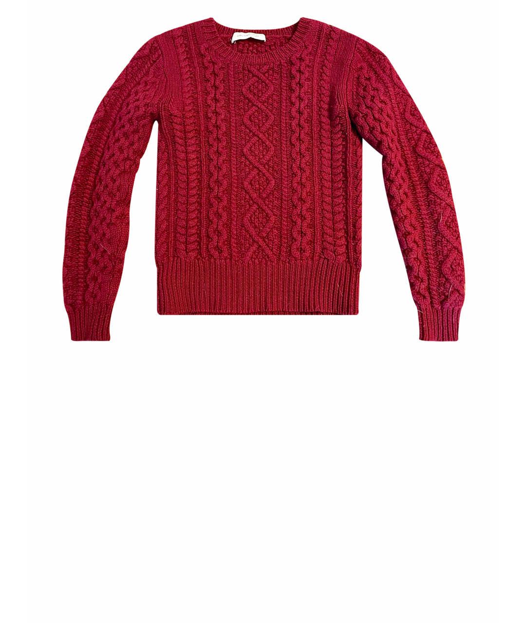ISABEL MARANT ETOILE Бордовый шерстяной джемпер / свитер, фото 1