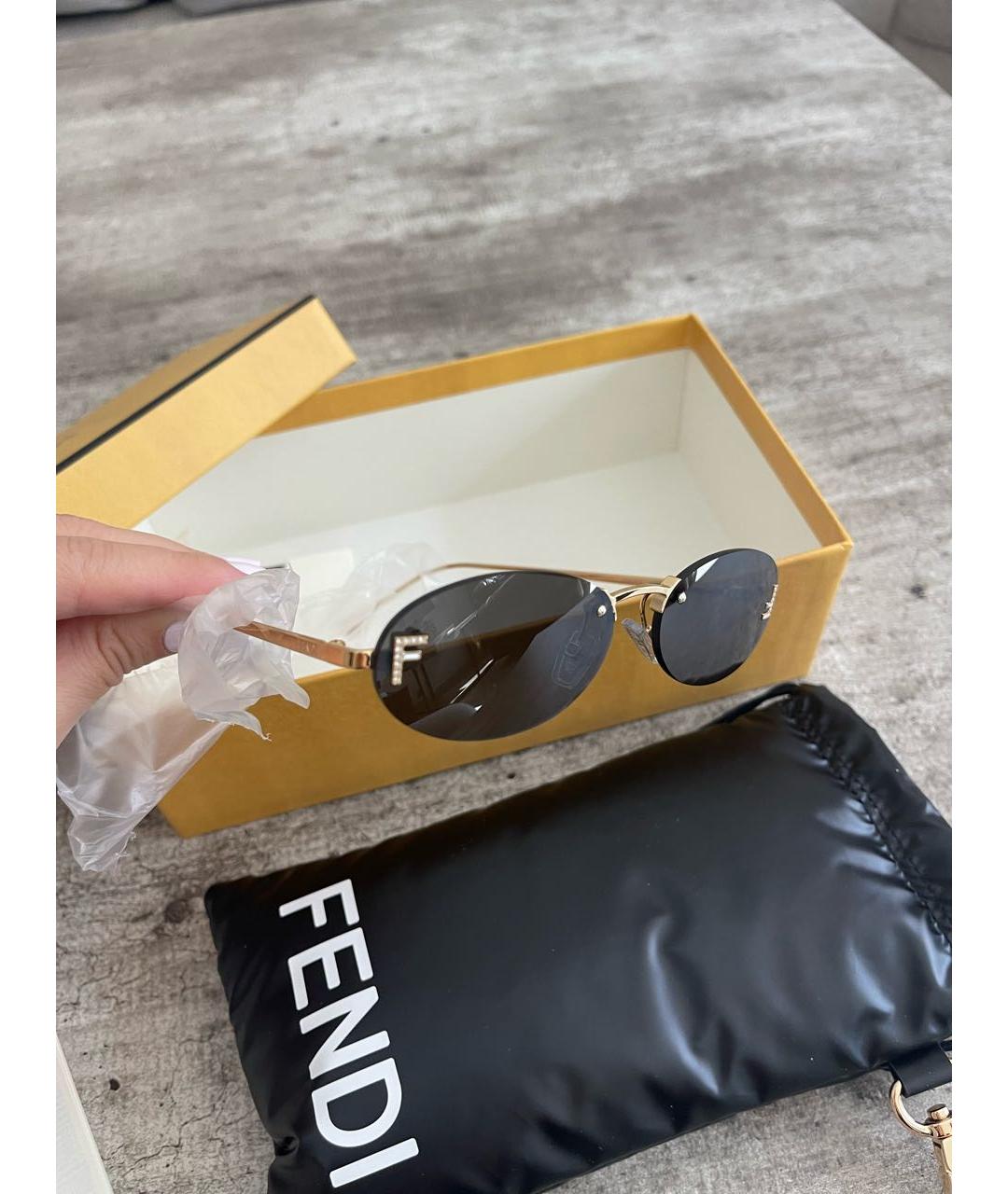 Fendi 2025 reflective sunglasses