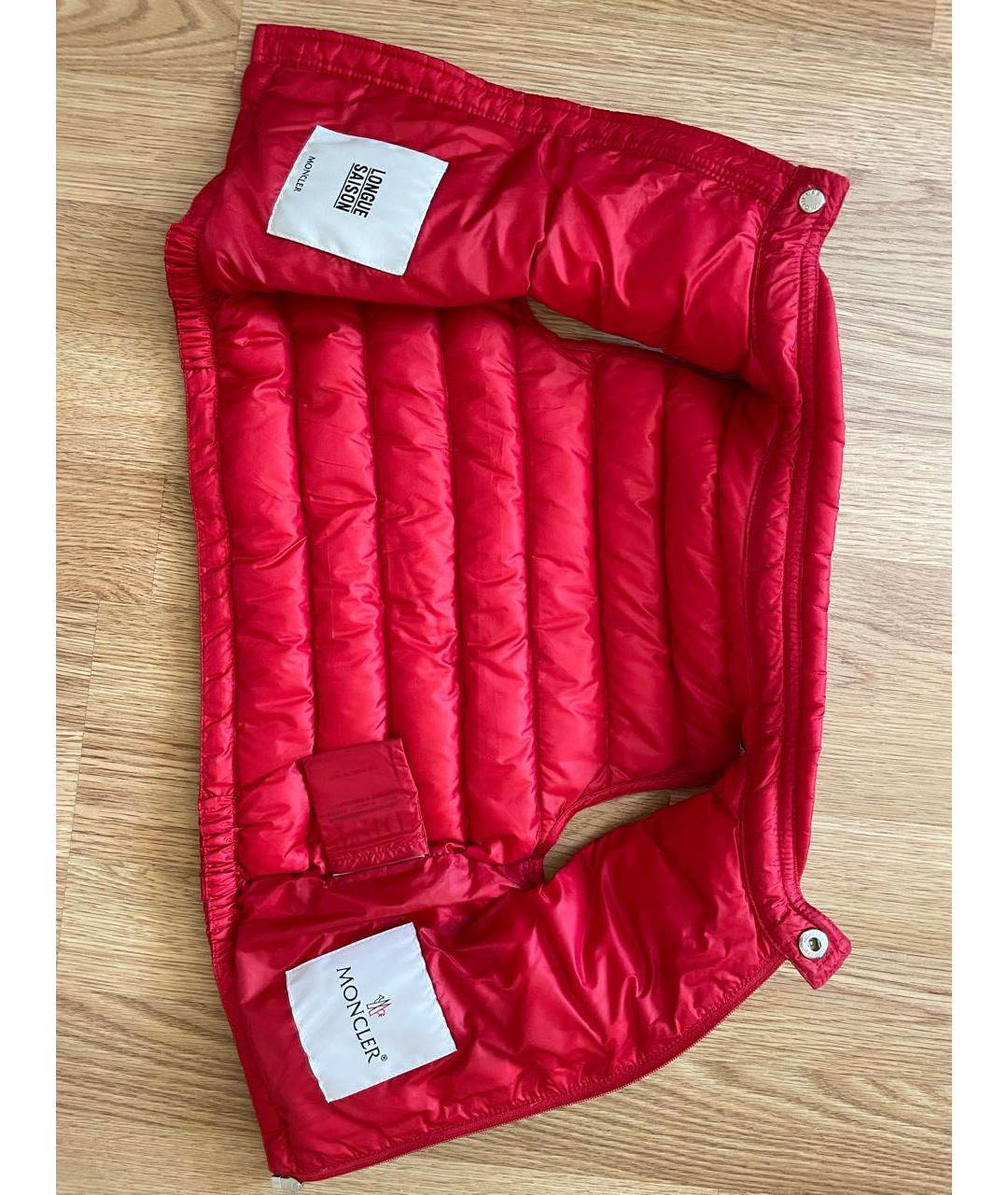 MONCLER Красный жакет / жилет, фото 3