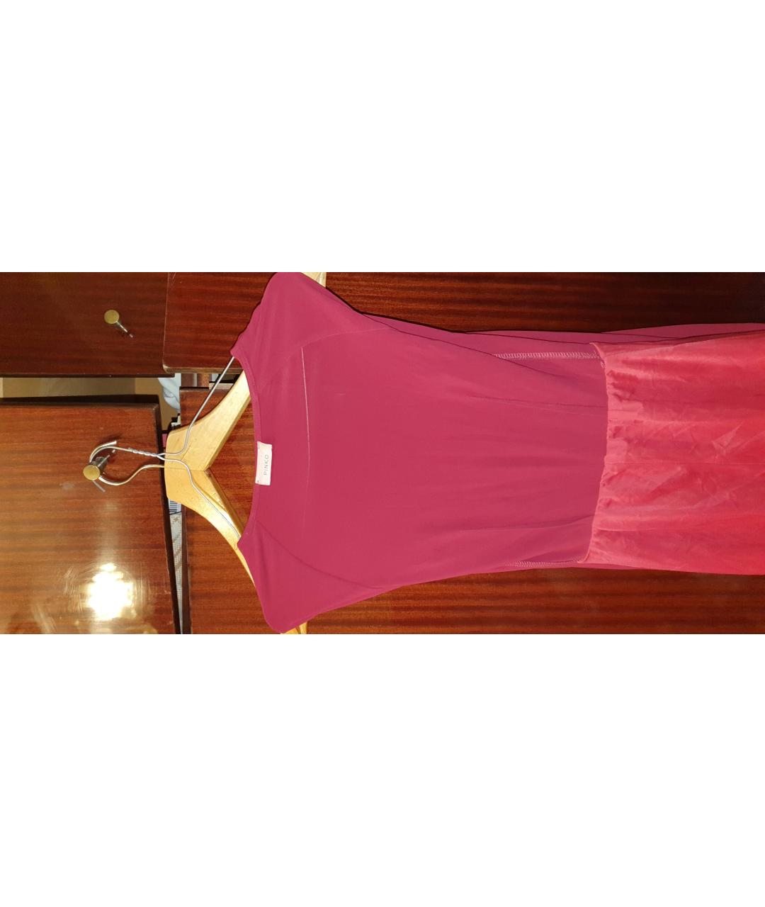 PINKO Розовое повседневное платье, фото 3