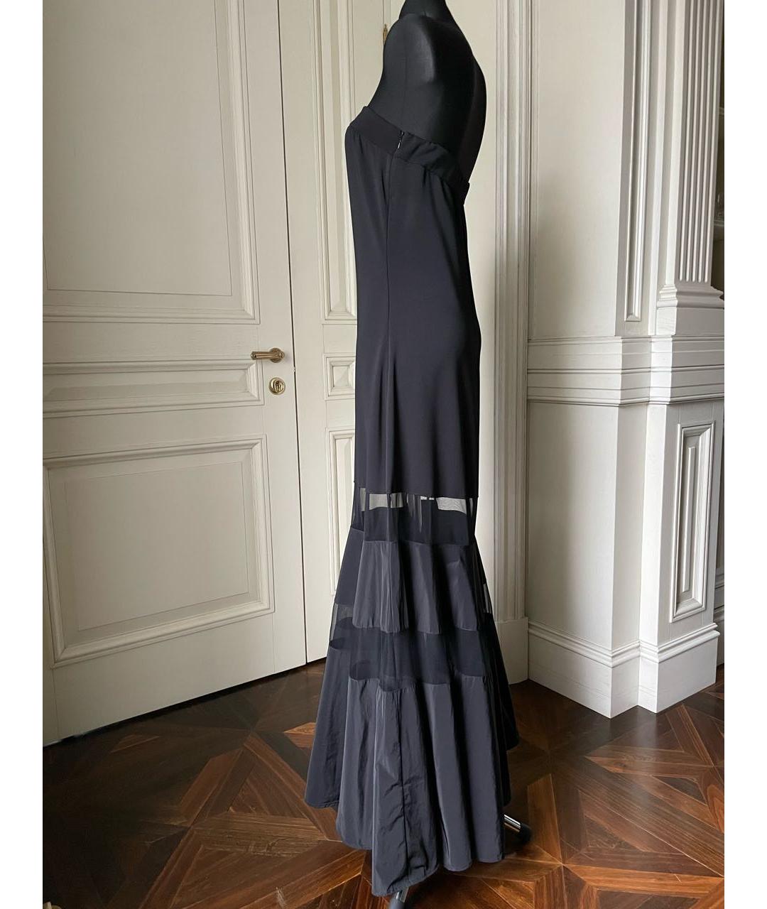 ANIYE BY Черное полиэстеровое вечернее платье, фото 3