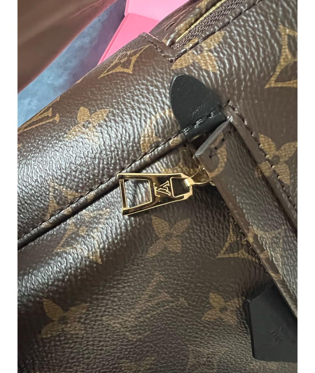 LOUIS VUITTON Коричневый рюкзак, фото 7