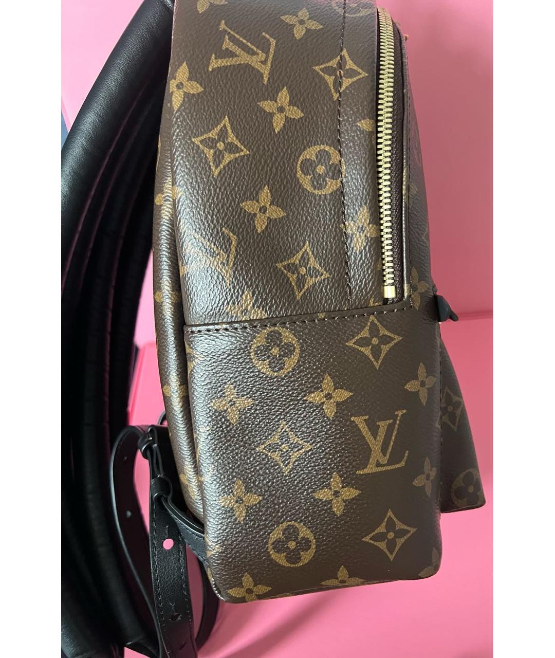 LOUIS VUITTON Коричневый рюкзак, фото 4