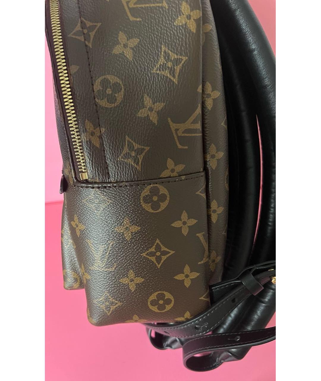 LOUIS VUITTON Коричневый рюкзак, фото 3