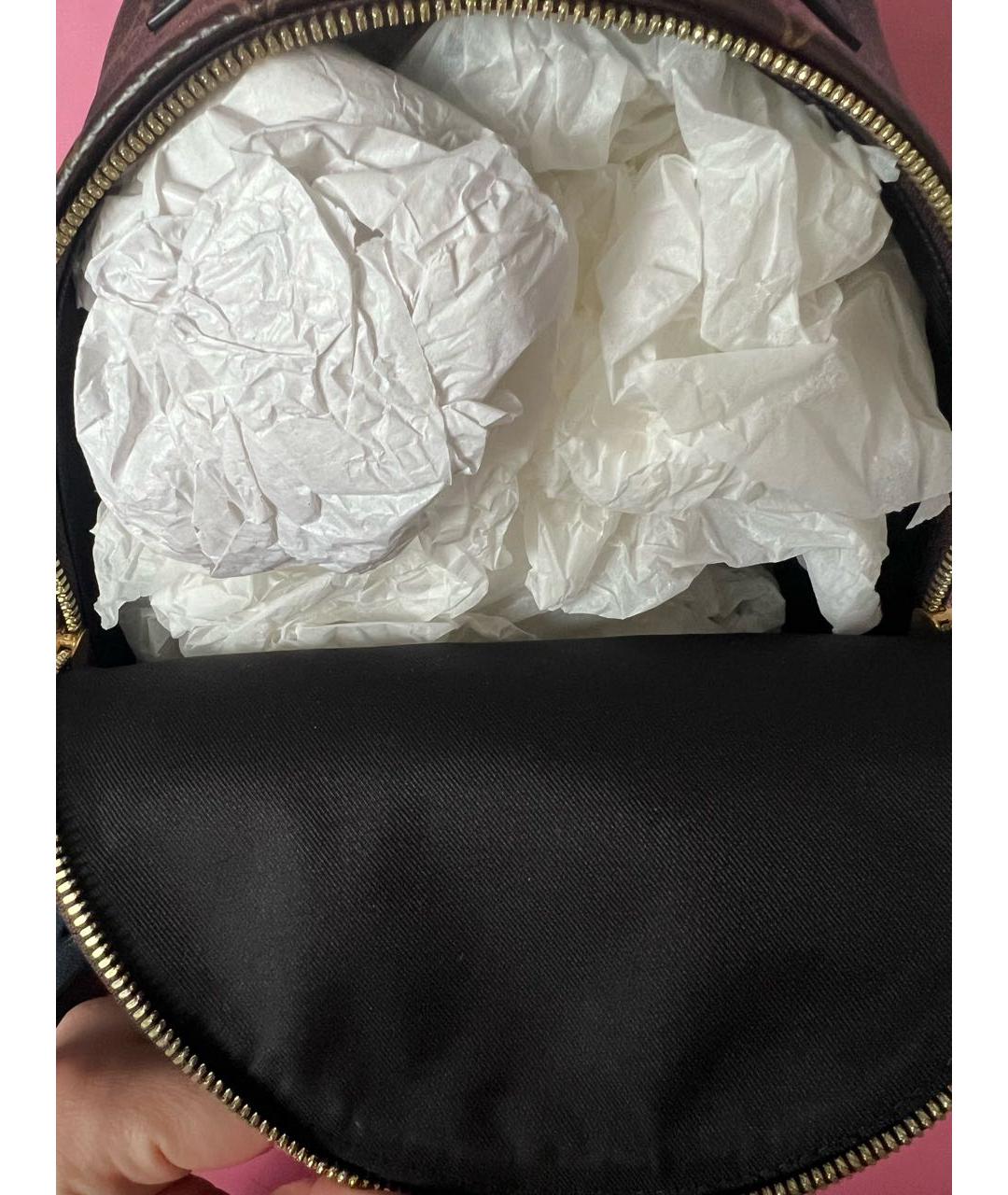 LOUIS VUITTON Коричневый рюкзак, фото 5