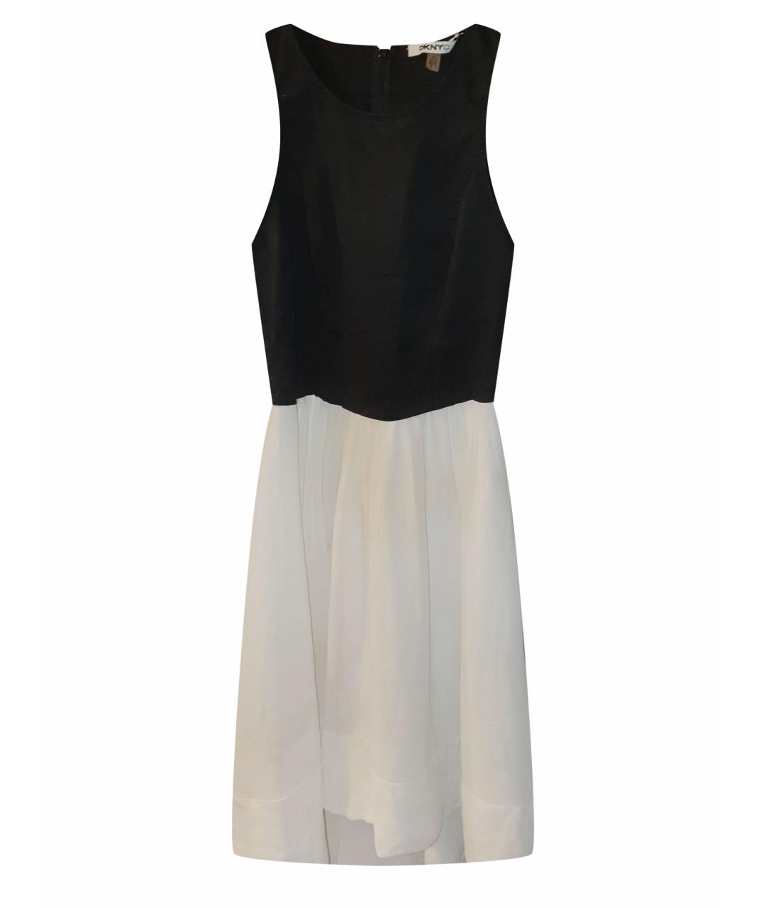 DKNY Хлопко-эластановое коктейльное платье, фото 1