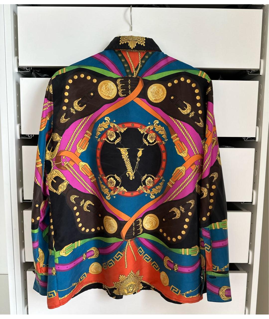 VERSACE Мульти рубашка, фото 2