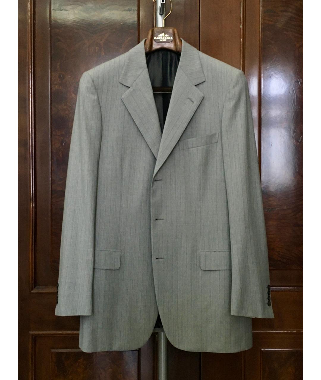 BRIONI Серый классический костюм, фото 6