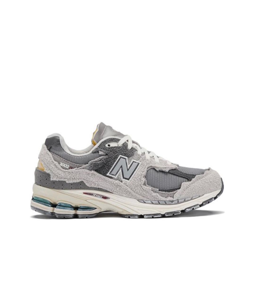 NEW BALANCE Серые замшевые кроссовки, фото 7