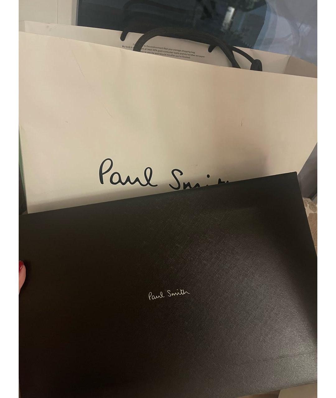 PAUL SMITH Мульти кожаная сумка через плечо, фото 5