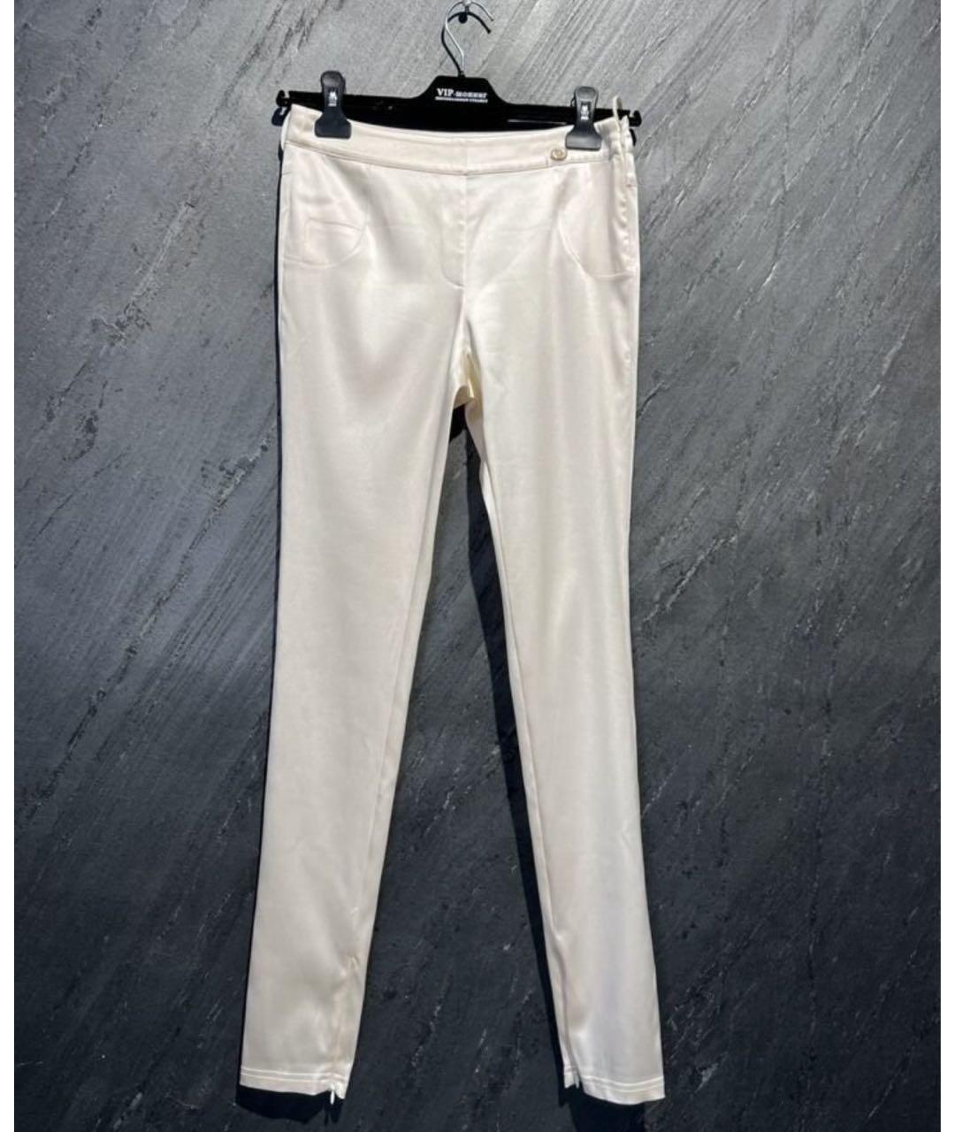 CHANEL Шелковые брюки узкие, фото 9