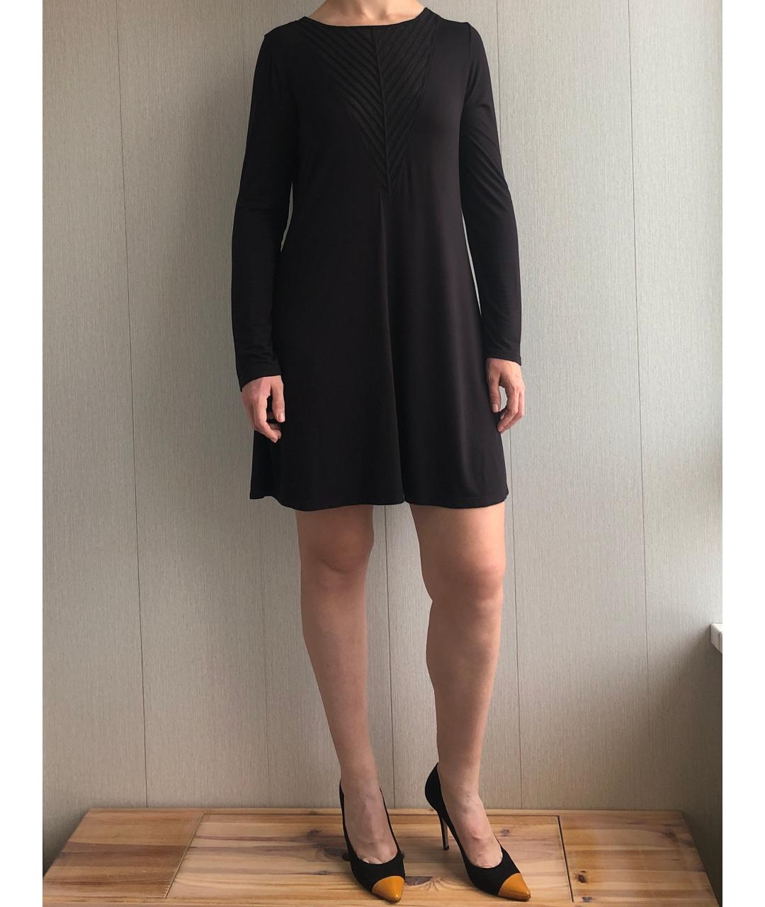 BCBG MAXAZRIA Черное повседневное платье, фото 7