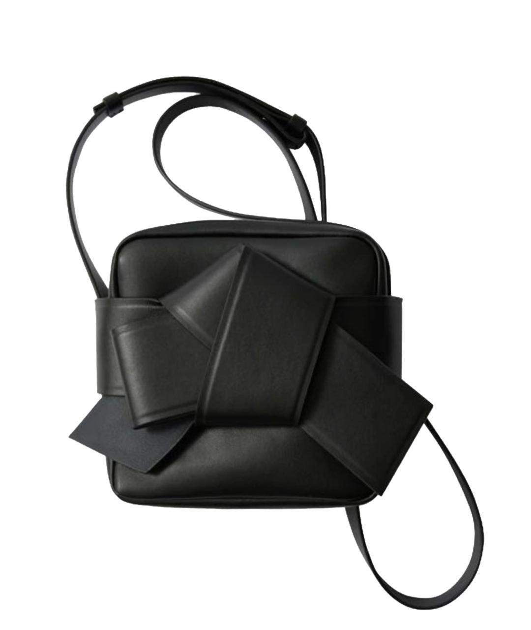 ACNE STUDIOS Черная кожаная сумка через плечо для женщин – купить в ...