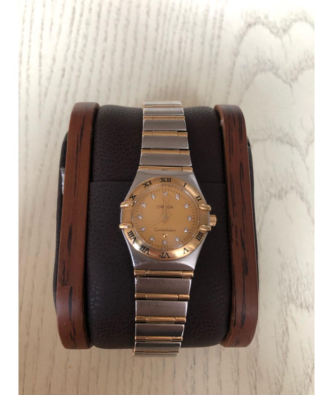 OMEGA Золотые часы из желтого золота, фото 4