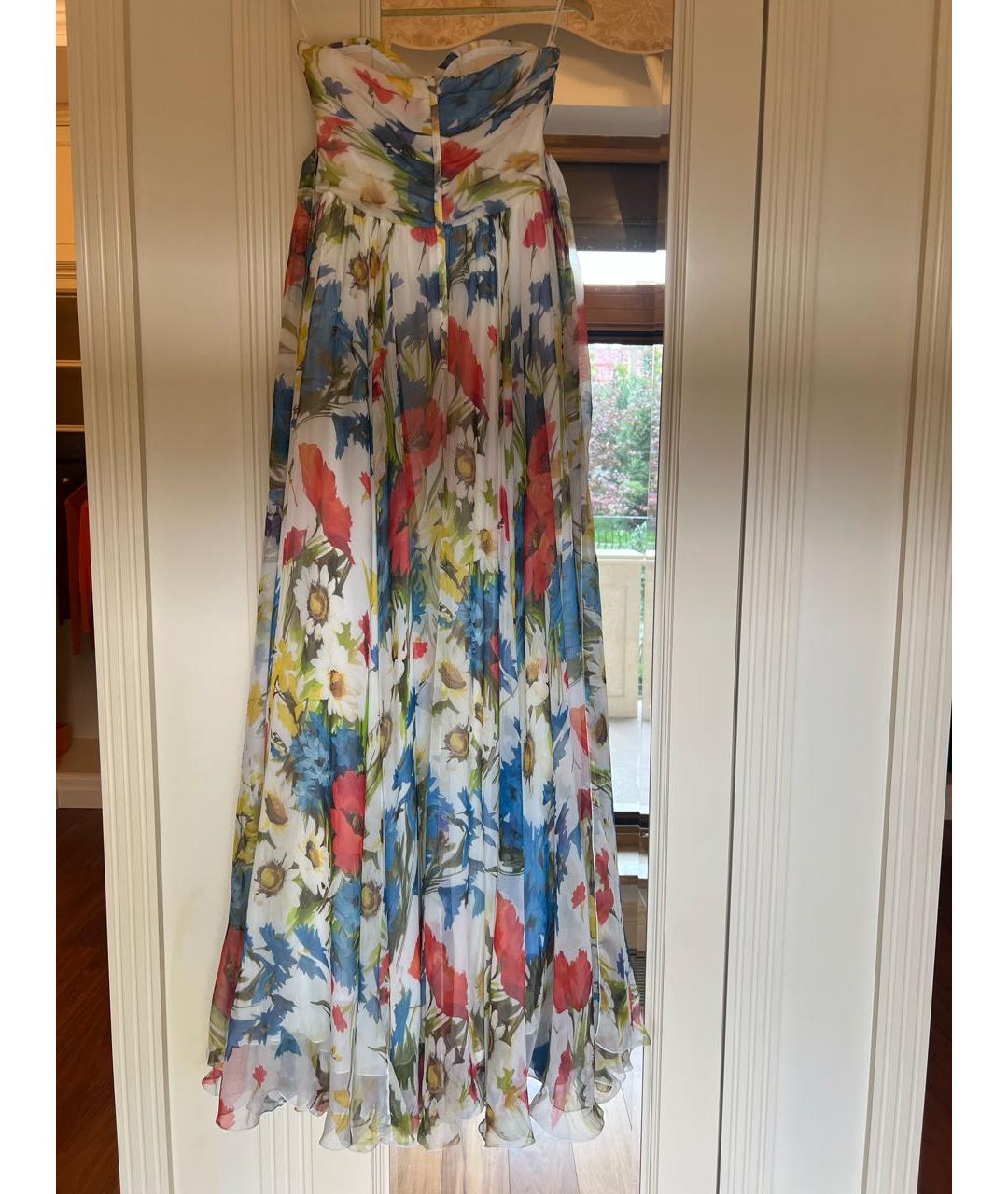 DOLCE&GABBANA Шелковое коктейльное платье, фото 2