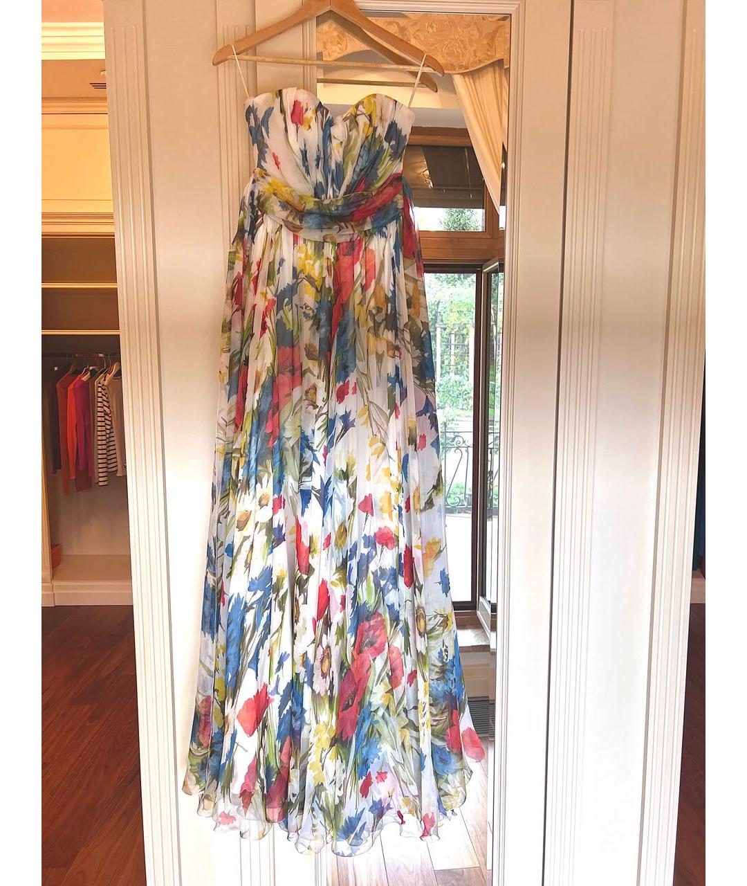 DOLCE&GABBANA Шелковое коктейльное платье, фото 5