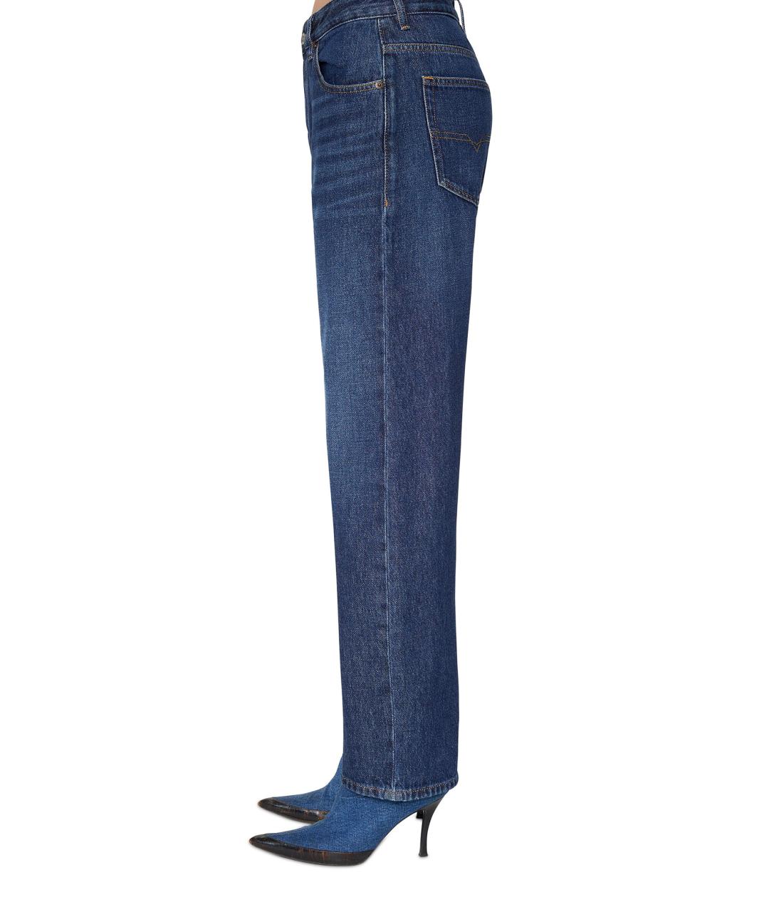 DIESEL Синие прямые джинсы, фото 4