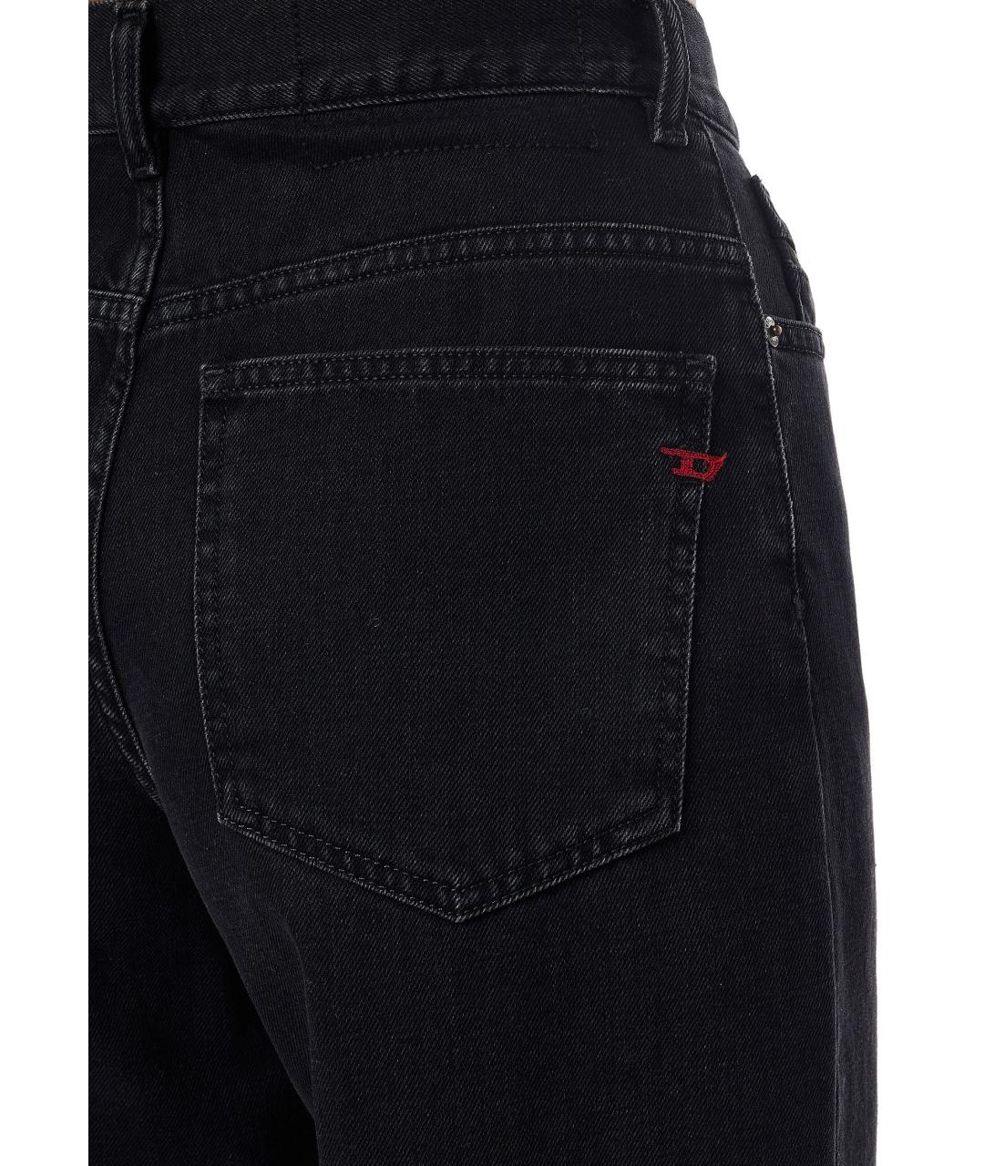 DIESEL Черные прямые джинсы, фото 4