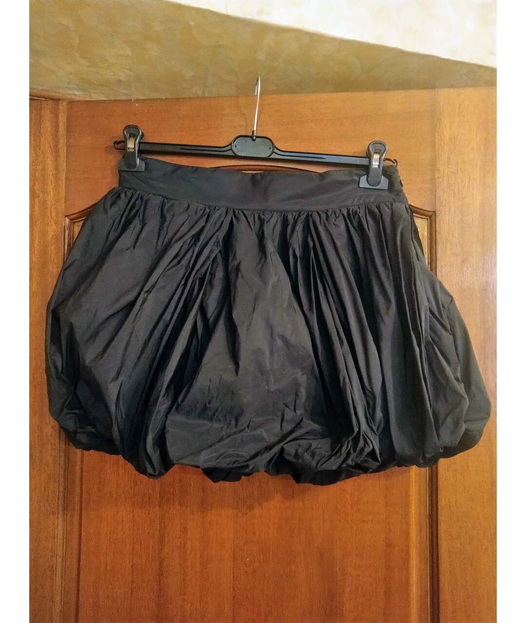 JUST CAVALLI Черная полиэстеровая юбка мини, фото 6