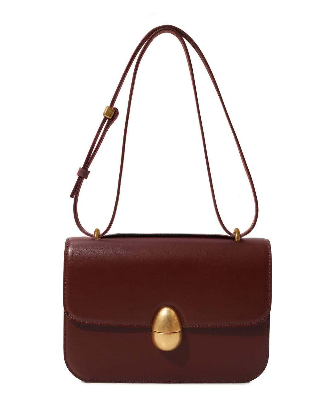 NEOUS Коричневая кожаная сумка через плечо, фото 1