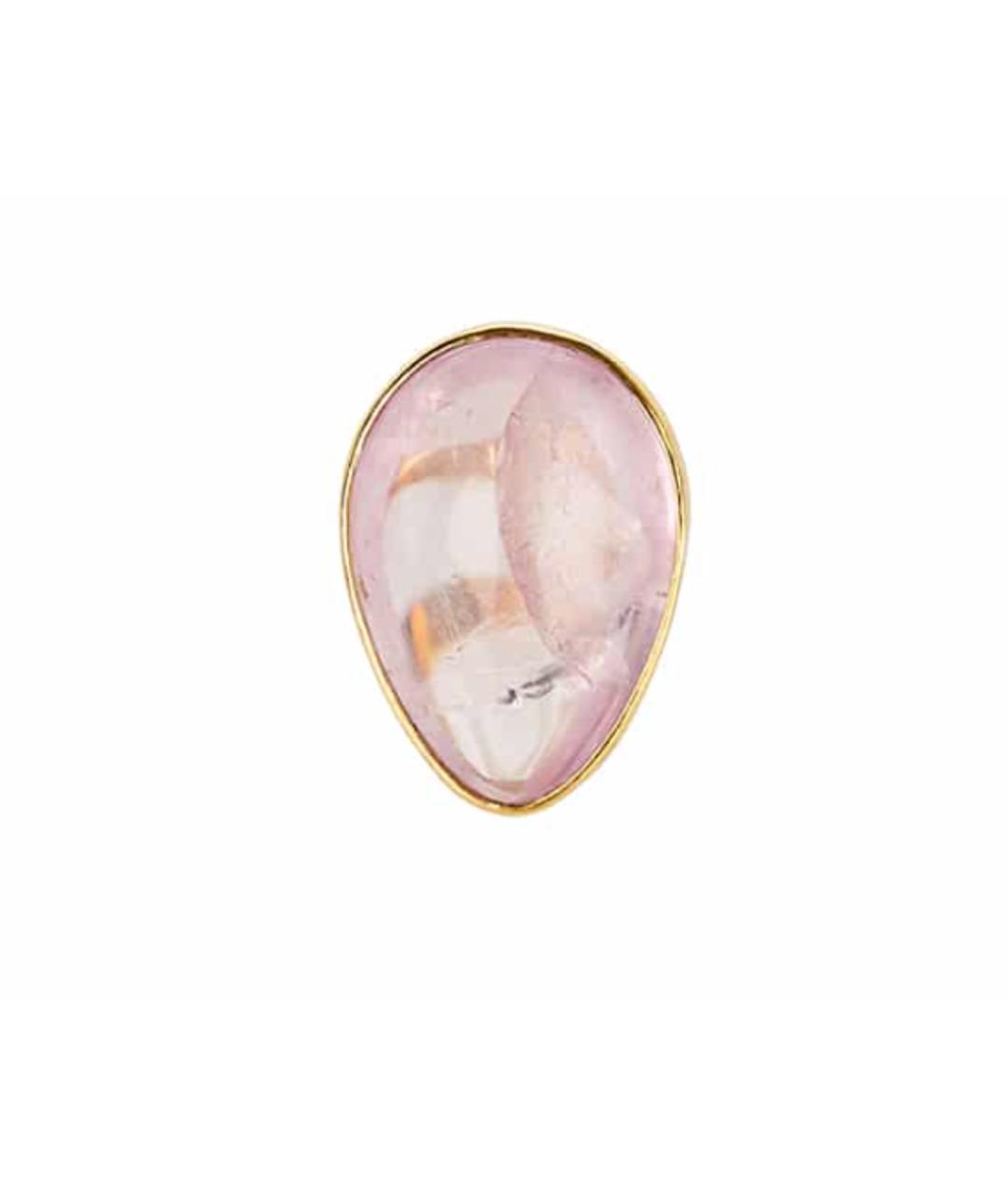 ALEXANDER MCQUEEN Розовое латунное кольцо, фото 3