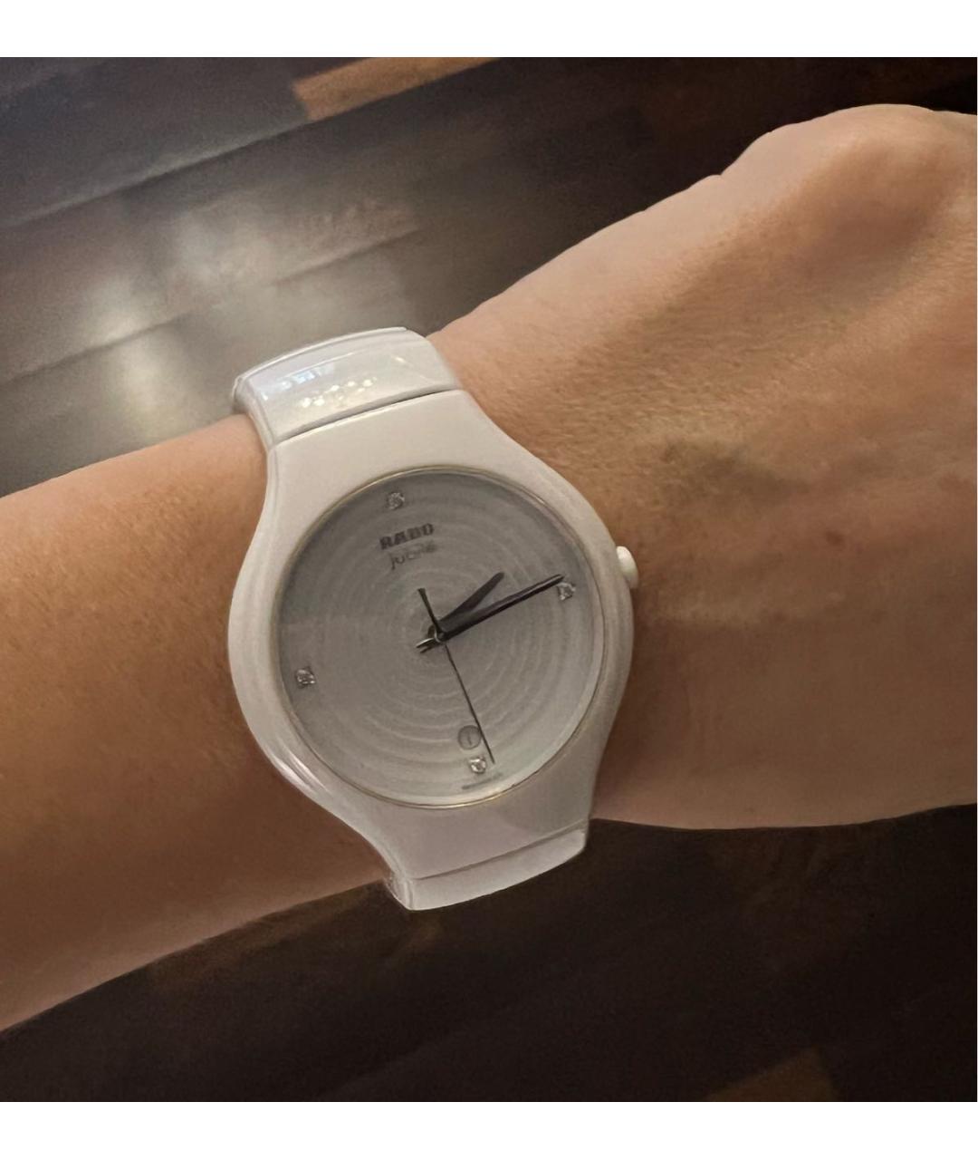 RADO Белые титановые часы, фото 6