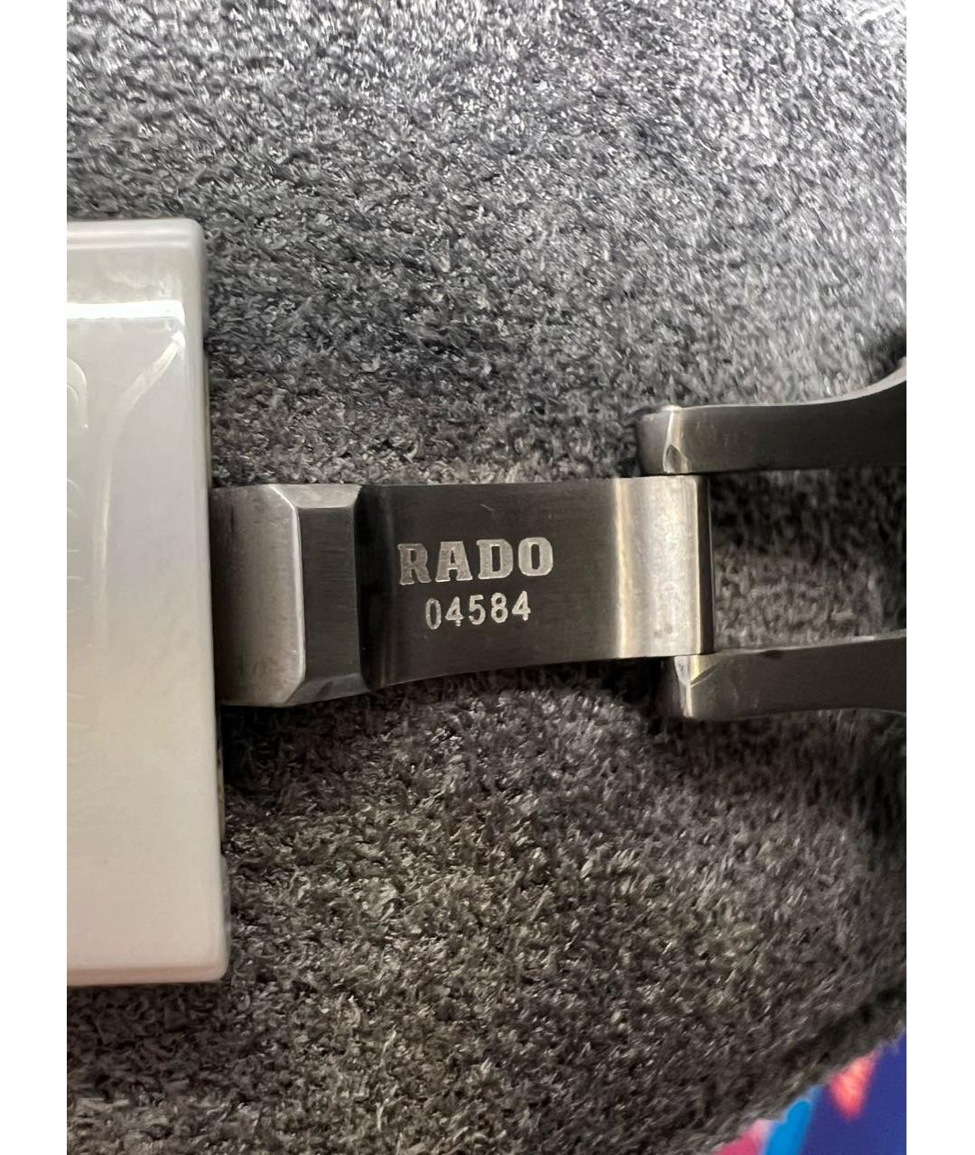 RADO Белые титановые часы, фото 4