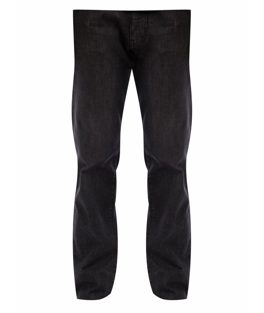 EMPORIO ARMANI Серые прямые джинсы, фото 1