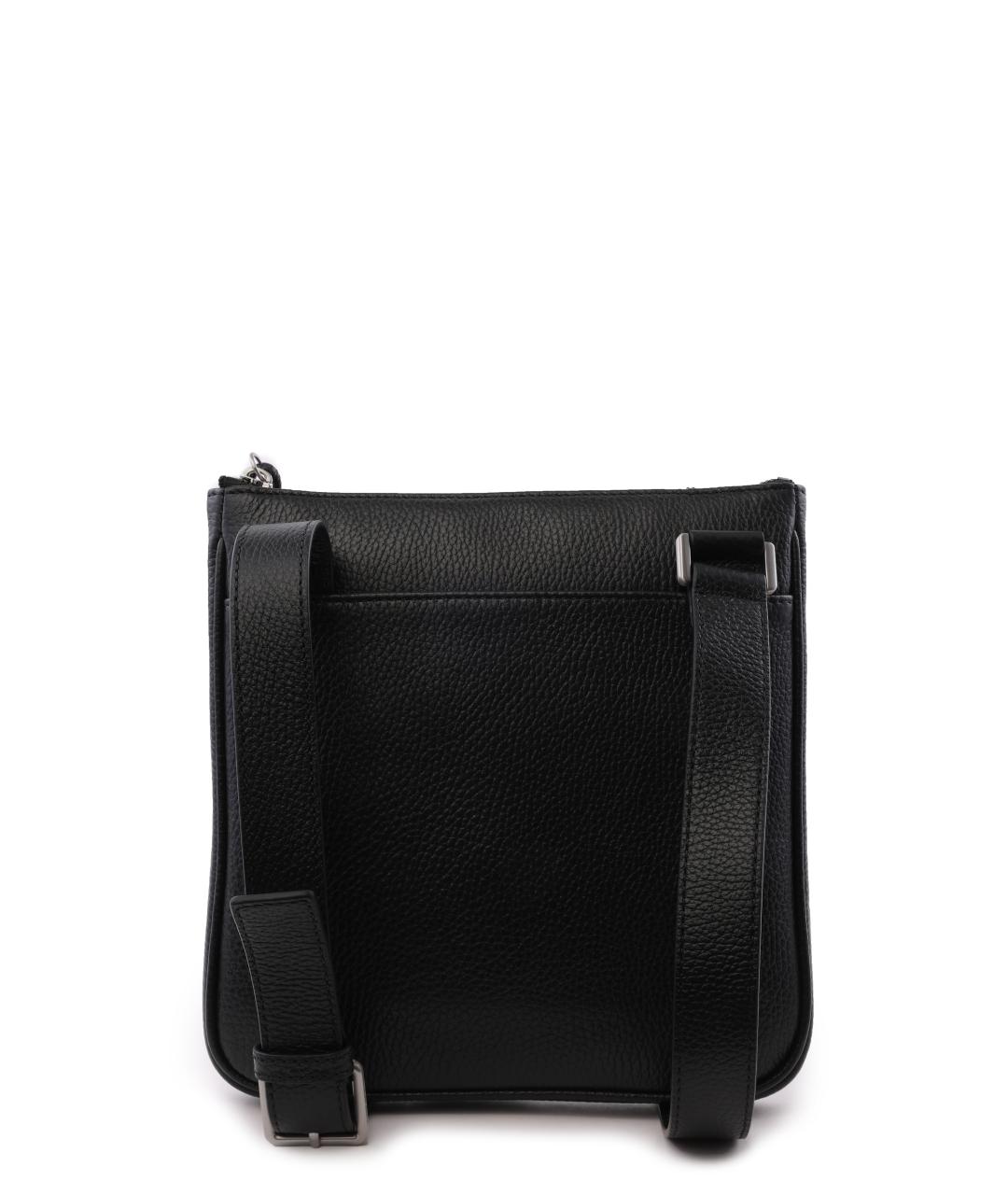 EMPORIO ARMANI Черная сумка на плечо, фото 3