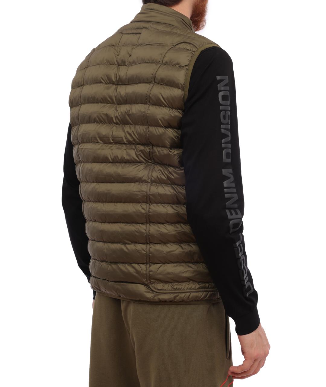 DIESEL Хаки жилет, фото 2