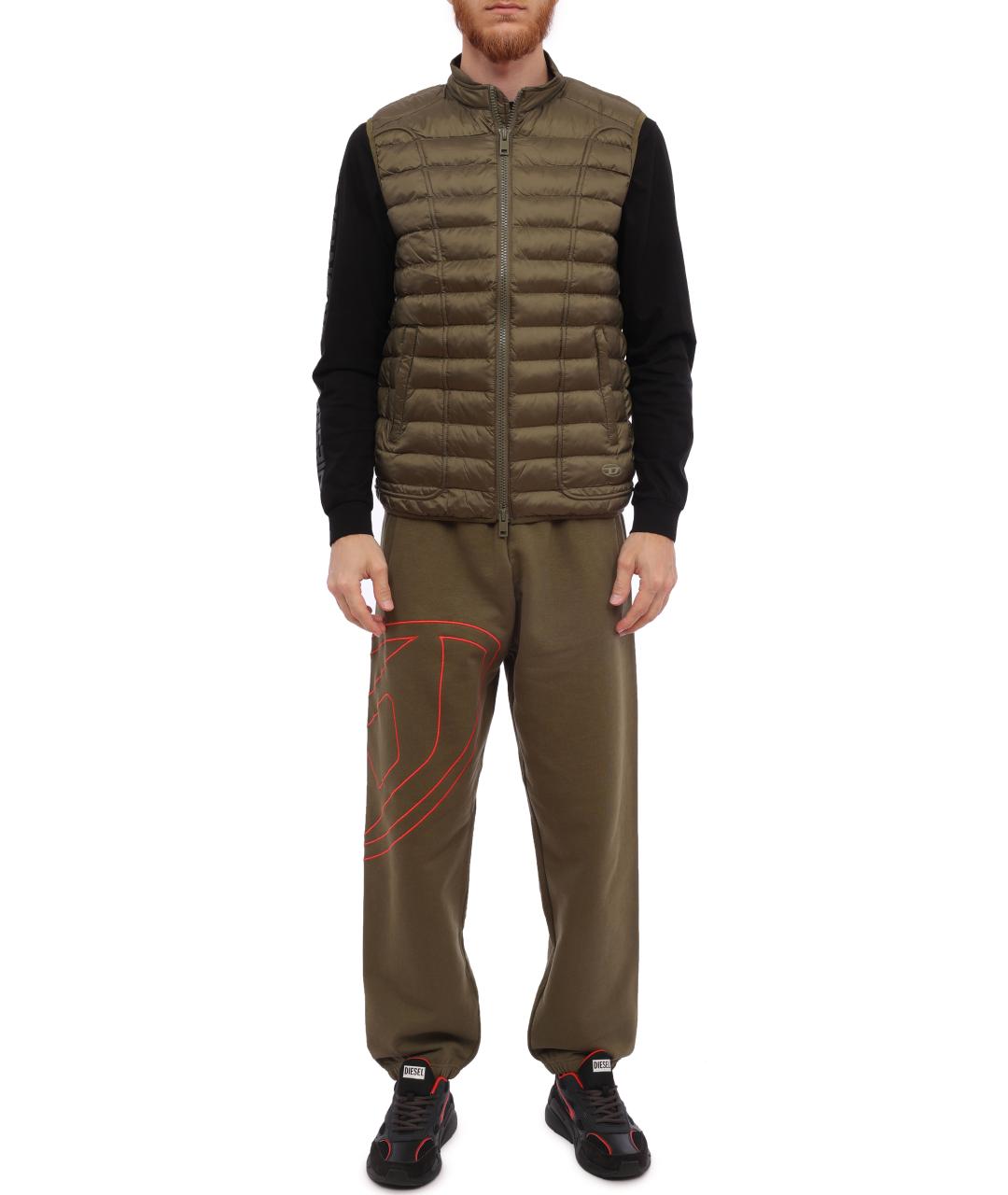 DIESEL Хаки жилет, фото 6