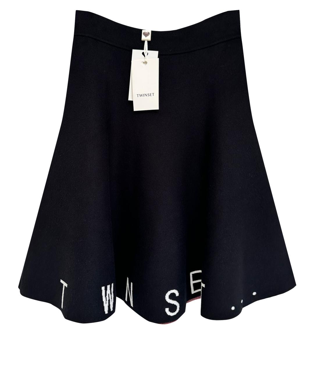 TWIN-SET Черная юбка, фото 1