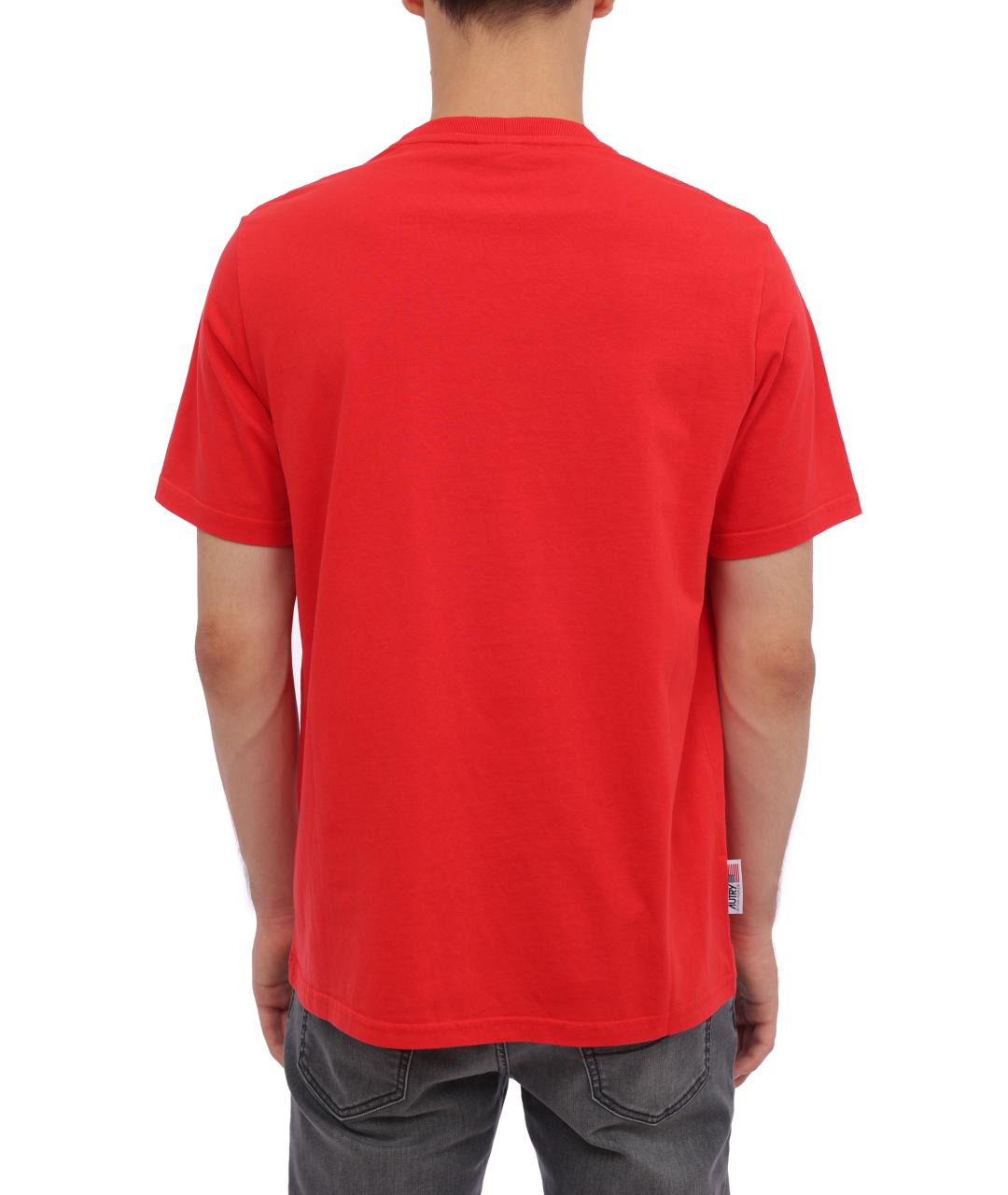 AUTRY Красная футболка, фото 2