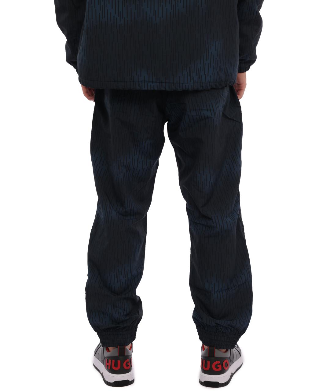 HUGO BOSS Темно-синие повседневные брюки, фото 5