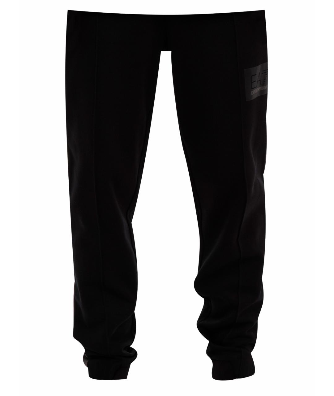 EA7 Черные повседневные брюки, фото 1