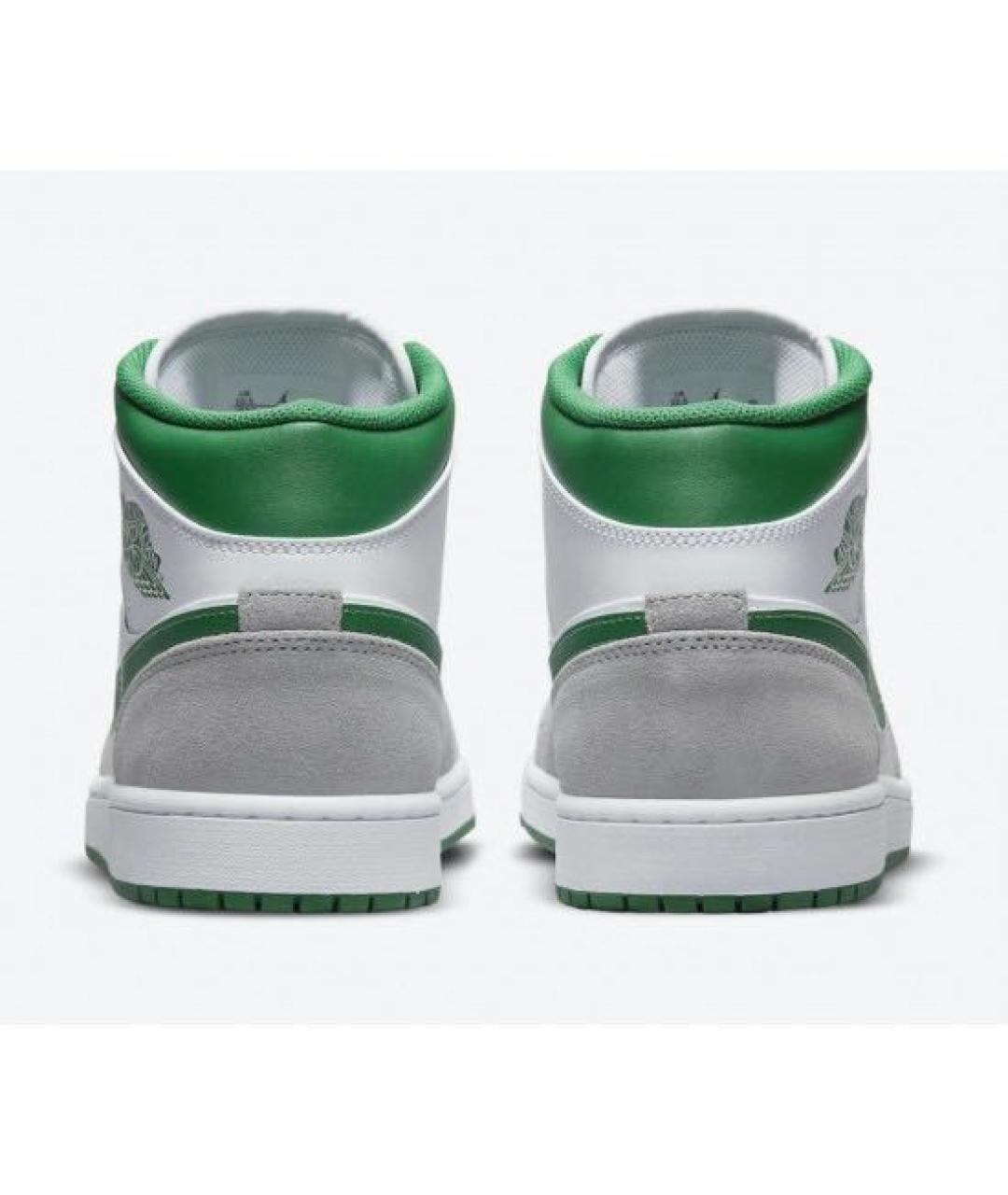 JORDAN Серые замшевые кроссовки, фото 4