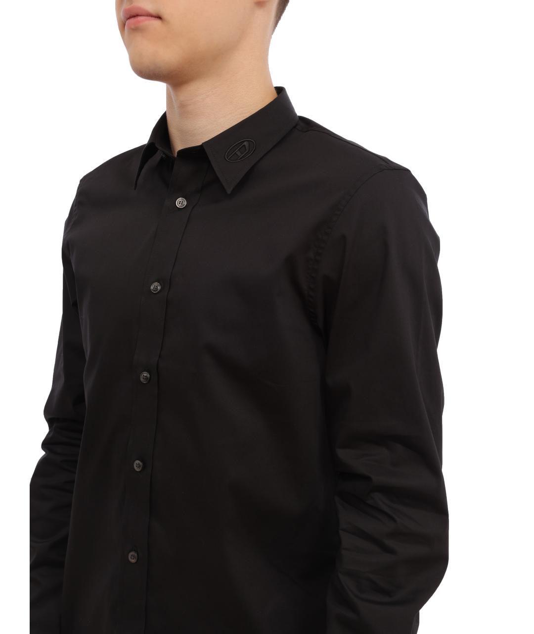 DIESEL Черная классическая рубашка, фото 3