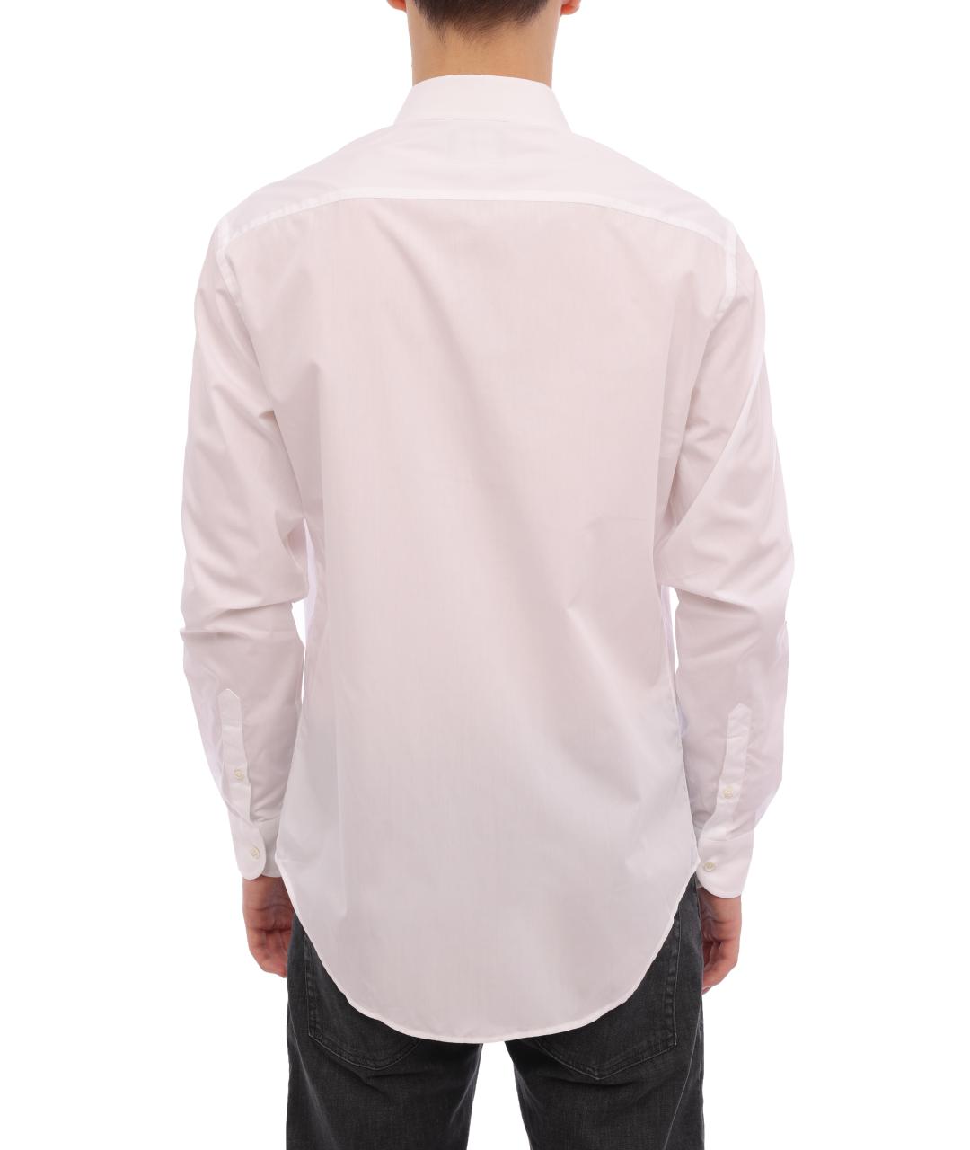 EMPORIO ARMANI Белая классическая рубашка, фото 4