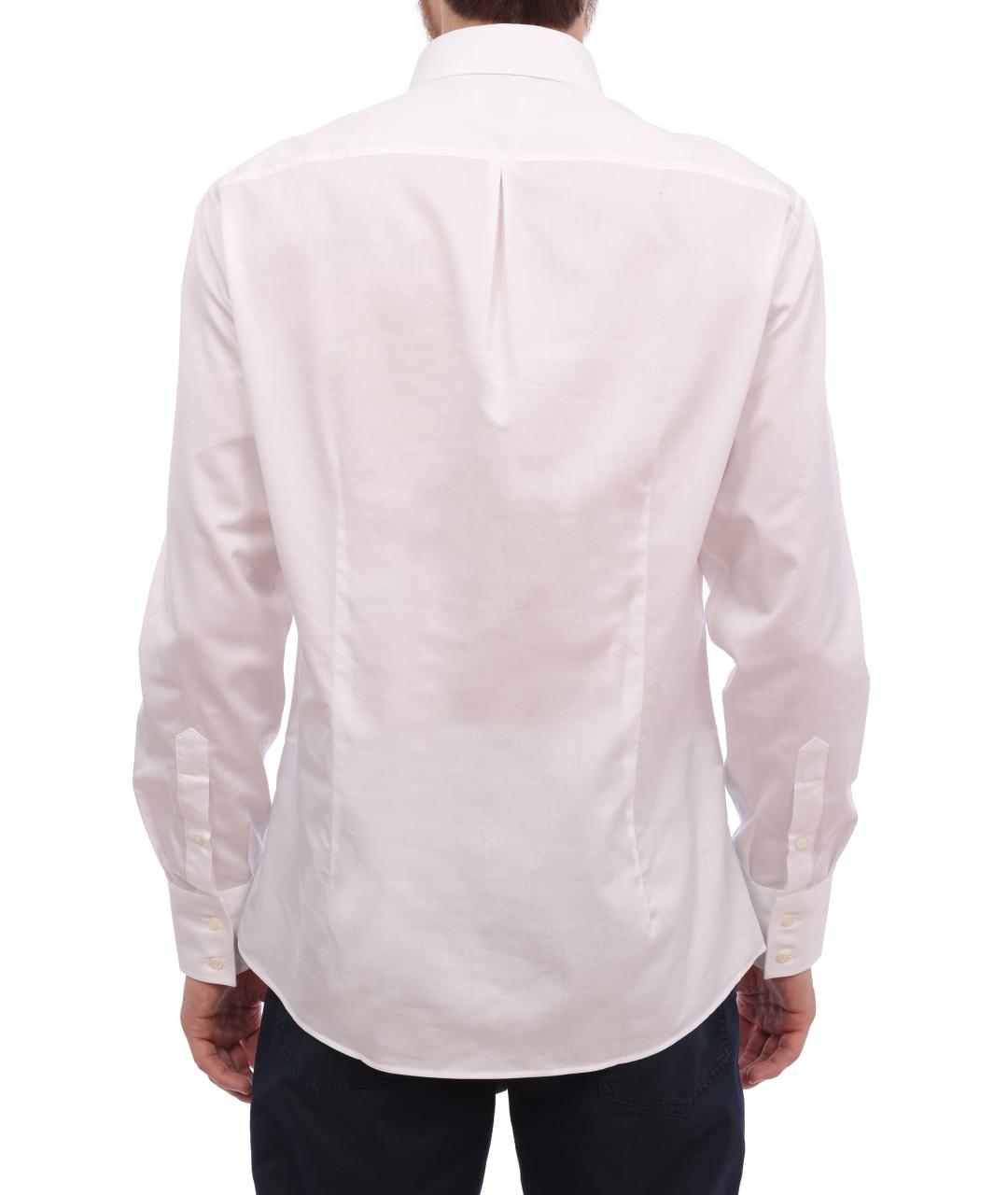 BRUNELLO CUCINELLI Белая классическая рубашка, фото 2