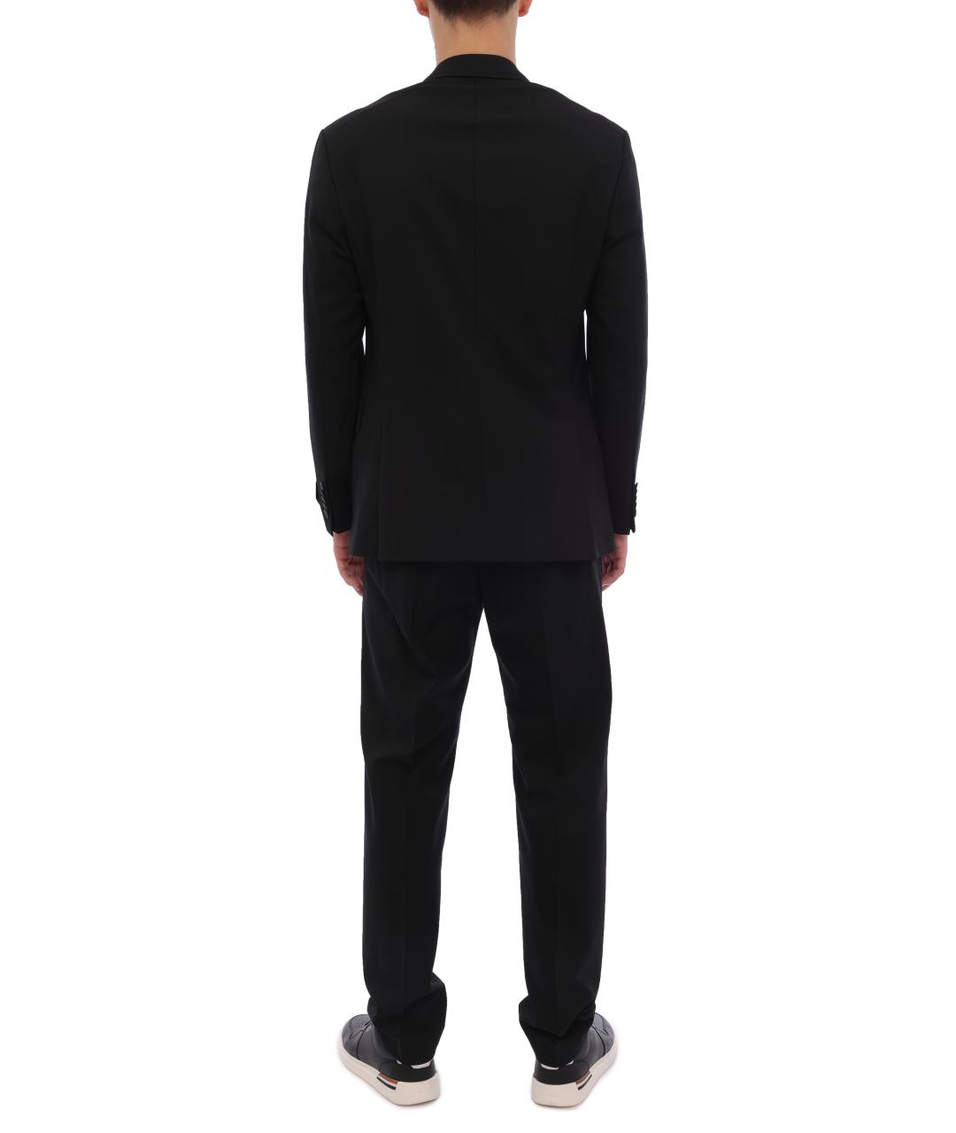 HUGO BOSS Черный классический костюм, фото 3