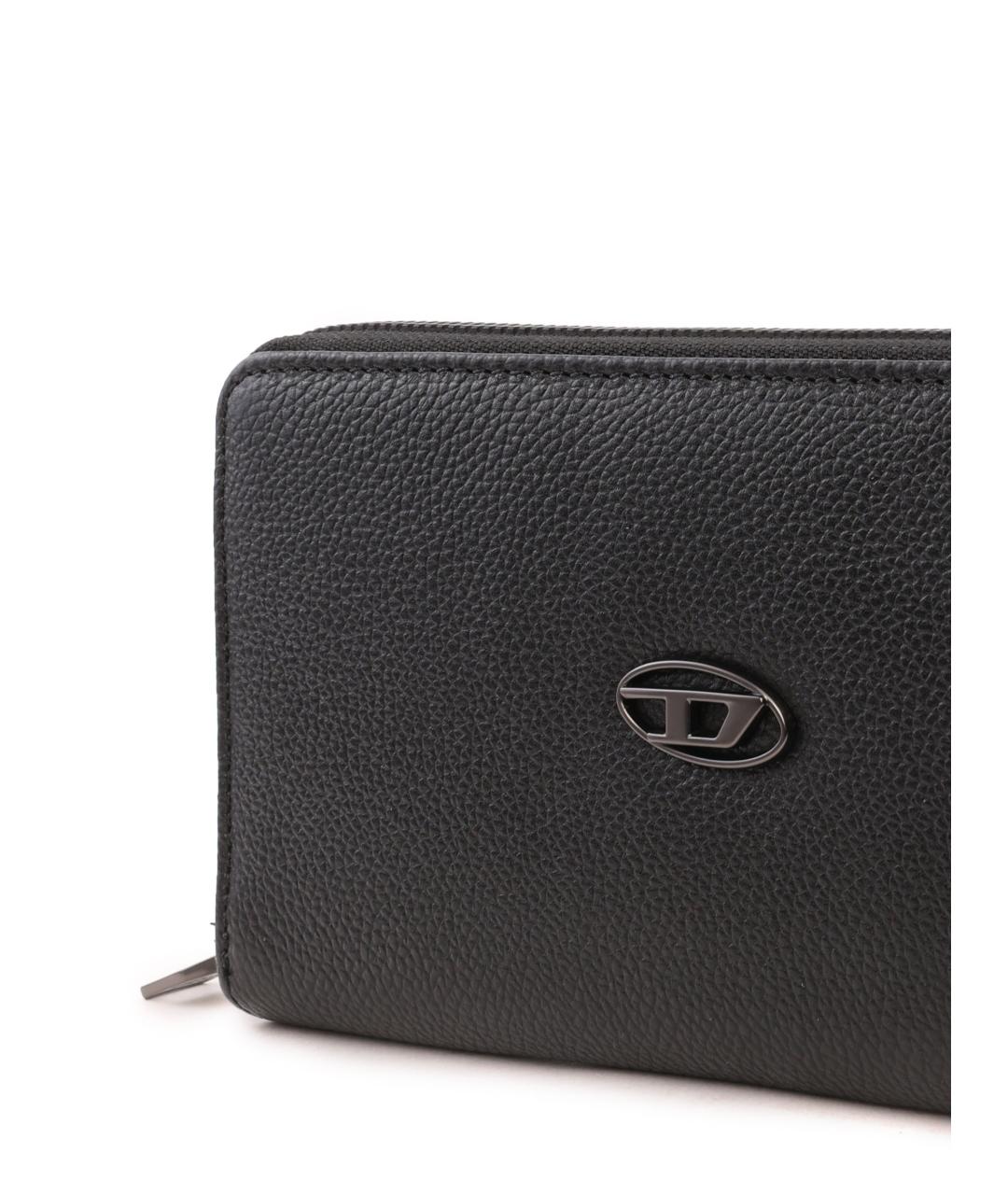 DIESEL Черный кошелек, фото 2