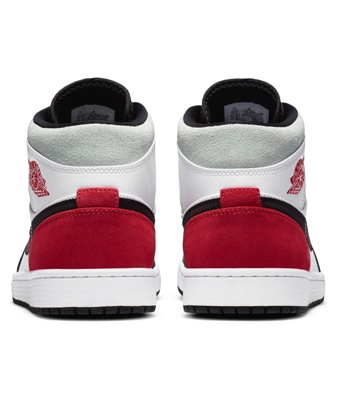 JORDAN Красные кроссовки, фото 4