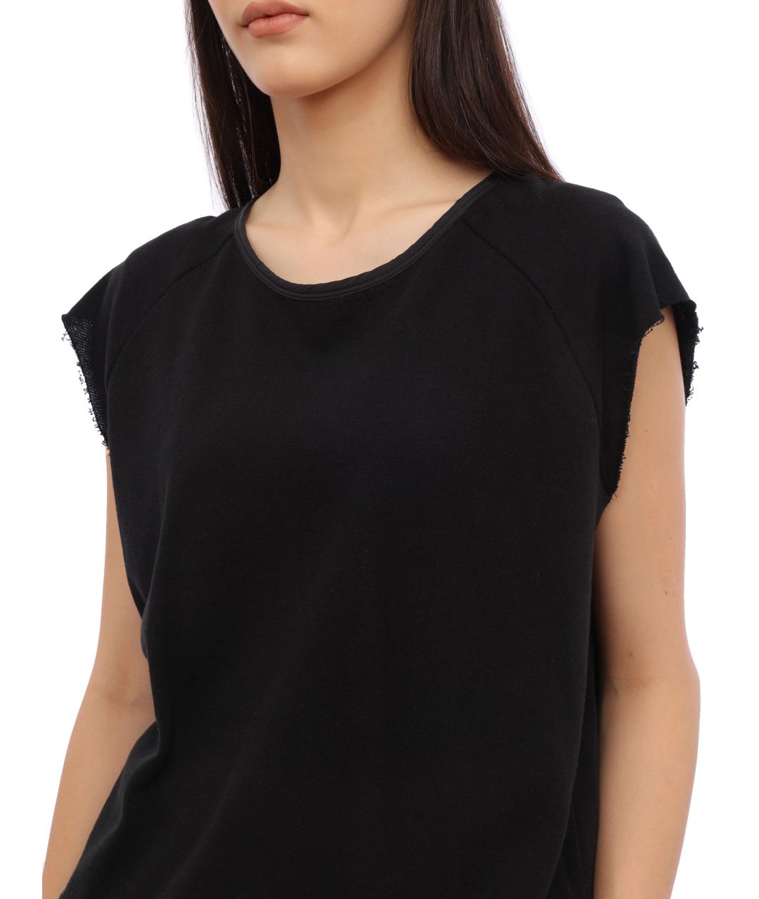 DKNY Черная футболка, фото 4