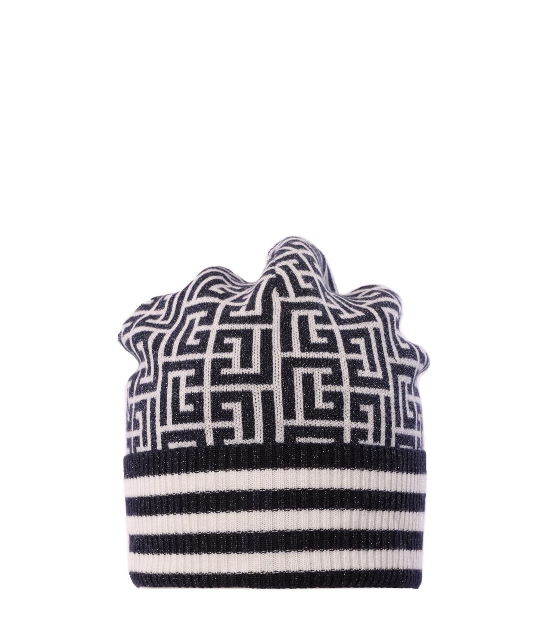 BALMAIN Черная шапка, фото 4