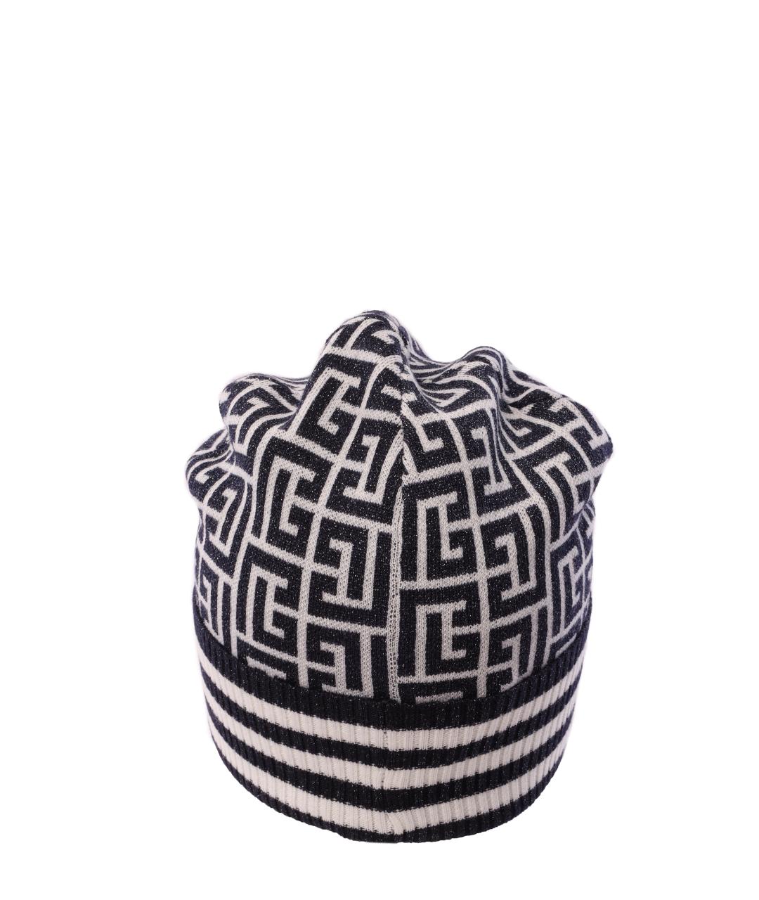 BALMAIN Черная шапка, фото 3