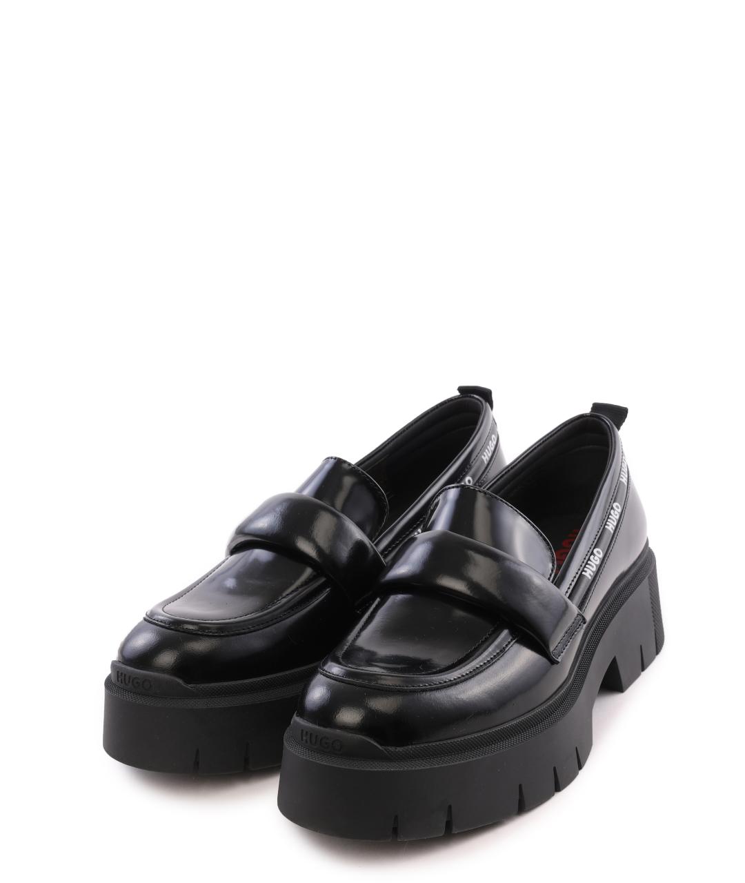 HUGO BOSS Черные лоферы, фото 3