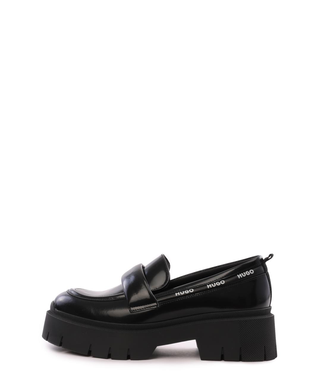 HUGO BOSS Черные лоферы, фото 8